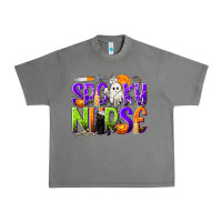 Tornado Halloween Spooky Nurse Urban Heavy Tee - texasbilliewilder