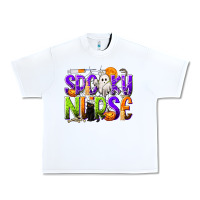 White Halloween Spooky Nurse Urban Heavy Tee - texasbilliewilder