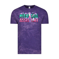 Cloud Purple medical assistant Vintage Tee - texasbilliewilder
