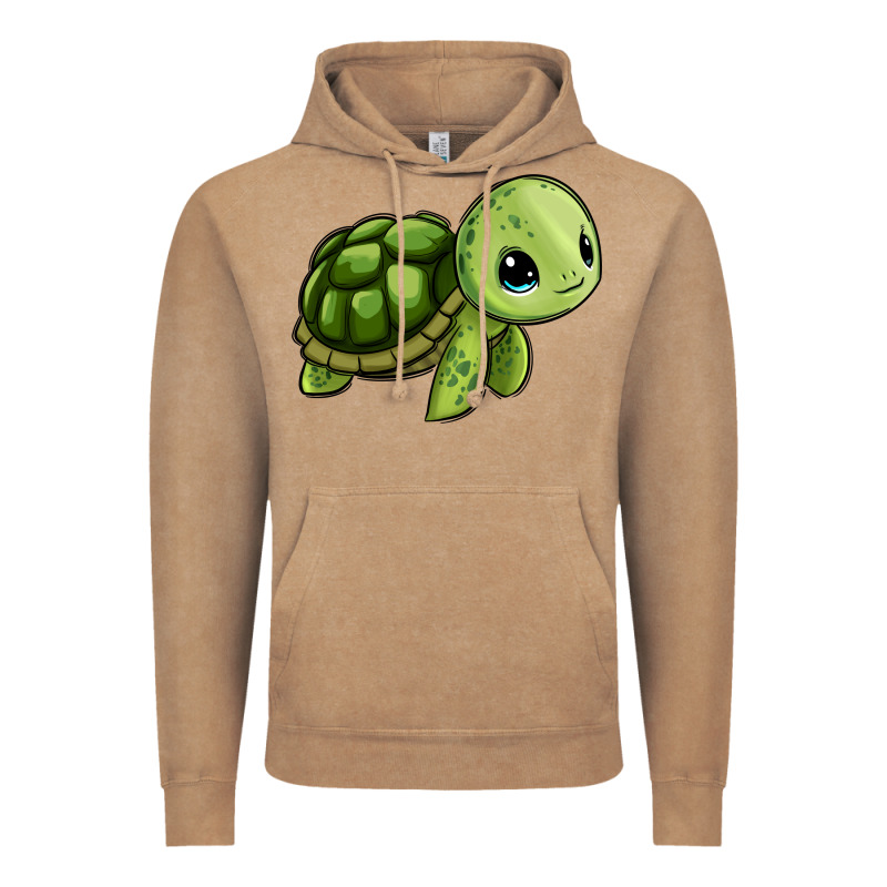 Cute Turtle Vintage Hoodie by Zillion Design Studio | Teevron