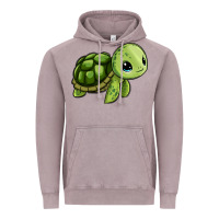 Vintage Zinc cute turtle Vintage Hoodie - Zillion Design Studio
