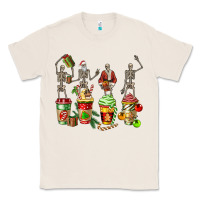 Natural christmas skeleton coffee cups Classic Tee - FaDigitalArtStudio