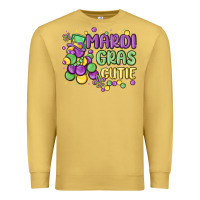 Antique Gold mardi gras cutie Premium Sweatshirt - MaliasSmallBusiness