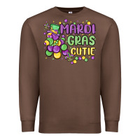 Chestnut mardi gras cutie Premium Sweatshirt - MaliasSmallBusiness