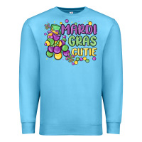 Ocean Blue mardi gras cutie Premium Sweatshirt - MaliasSmallBusiness