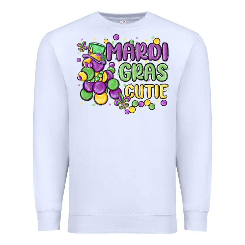 Mardi Gras Cutie Premium Sweatshirt by MaliasSmallBusiness | Teevron