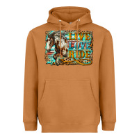 Meerkat live love ride horse Heavyweight Hoodie - LillyAllenDesigns
