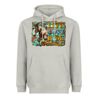 Moon Dust live love ride horse Heavyweight Hoodie - LillyAllenDesigns