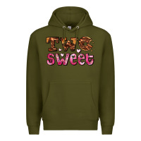 Army Green two sweet donut Premium Hoodie - AdoDesignShop