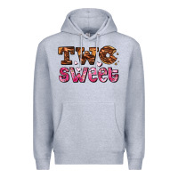 Heather Grey two sweet donut Premium Hoodie - AdoDesignShop