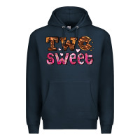 Navy two sweet donut Premium Hoodie - AdoDesignShop
