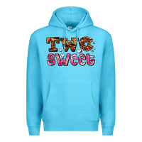 Ocean Blue two sweet donut Premium Hoodie - AdoDesignShop