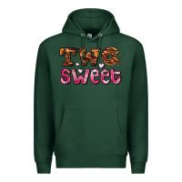 Sports Green two sweet donut Premium Hoodie - AdoDesignShop