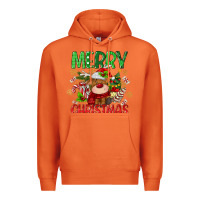 Carrot merry christmas deer Premium Hoodie - MaliasSmallBusiness