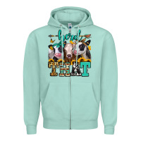 Seafoam herd that heifers Zipper Hoodie - Jasminsmagicworld