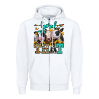 White herd that heifers Zipper Hoodie - Jasminsmagicworld