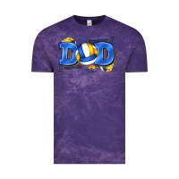 Cloud Purple dad volleyball Vintage Tee - Zillion Design Studio