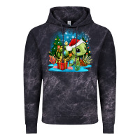 Cloud Black christmas turtle Vintage Hoodie - Zillion Design Studio