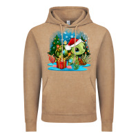 Christmas Turtle Vintage Hoodie | Teevron