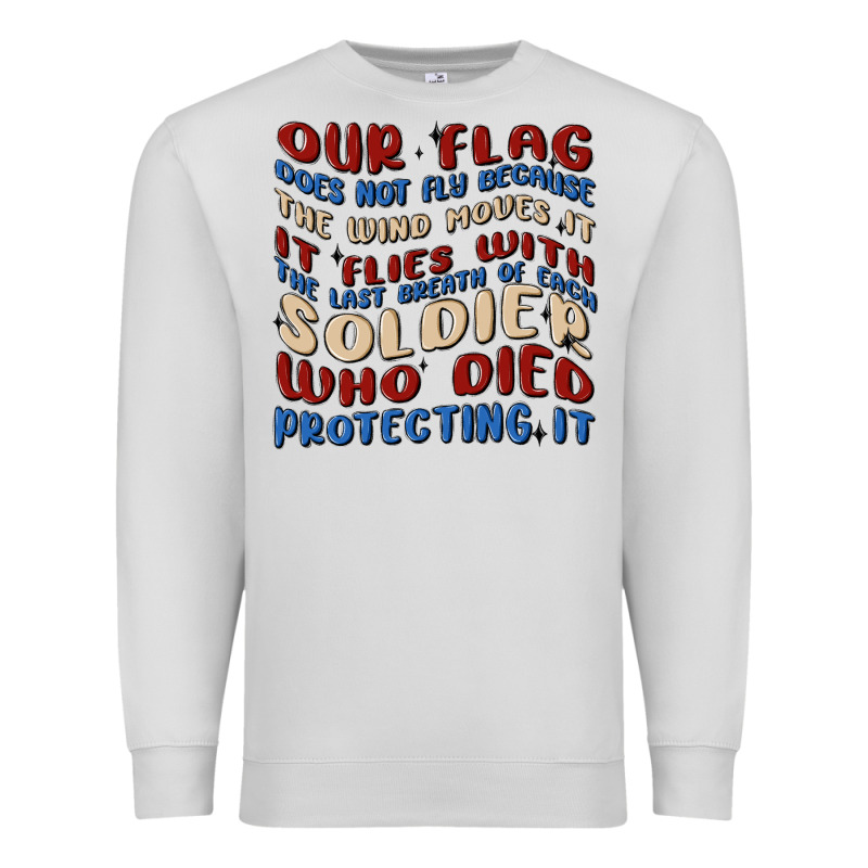 Our Flag Premium Sweatshirt by MaliasSmallBusiness | Teevron