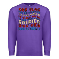Purple our flag Premium Sweatshirt - MaliasSmallBusiness