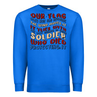 True Royal our flag Premium Sweatshirt - MaliasSmallBusiness