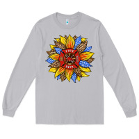 Moon Dust firefighter sunflower Long Sleeve Tee - HRA Design Shop