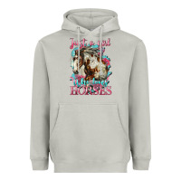 Moon Dust just a girl who loves horses mustang Heavyweight Hoodie - LillyAllenDesigns