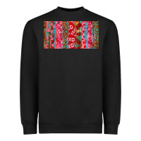 Black Love brushstrokes xoxo leopard and turquoise Heavyweight Sweatshirt - RanaPortraitStore