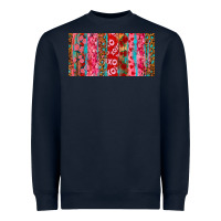 Love Brushstrokes Xoxo Leopard And Turquoise Heavyweight Sweatshirt | Teevron