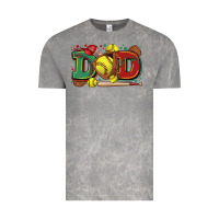 Cloud Rock dad softball Vintage Tee - Zillion Design Studio