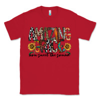 Red amazing grace how sweet the sound Classic Tee - RacoonDesign