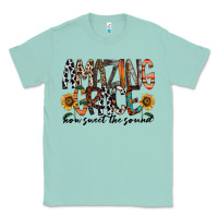 Seafoam amazing grace how sweet the sound Classic Tee - RacoonDesign