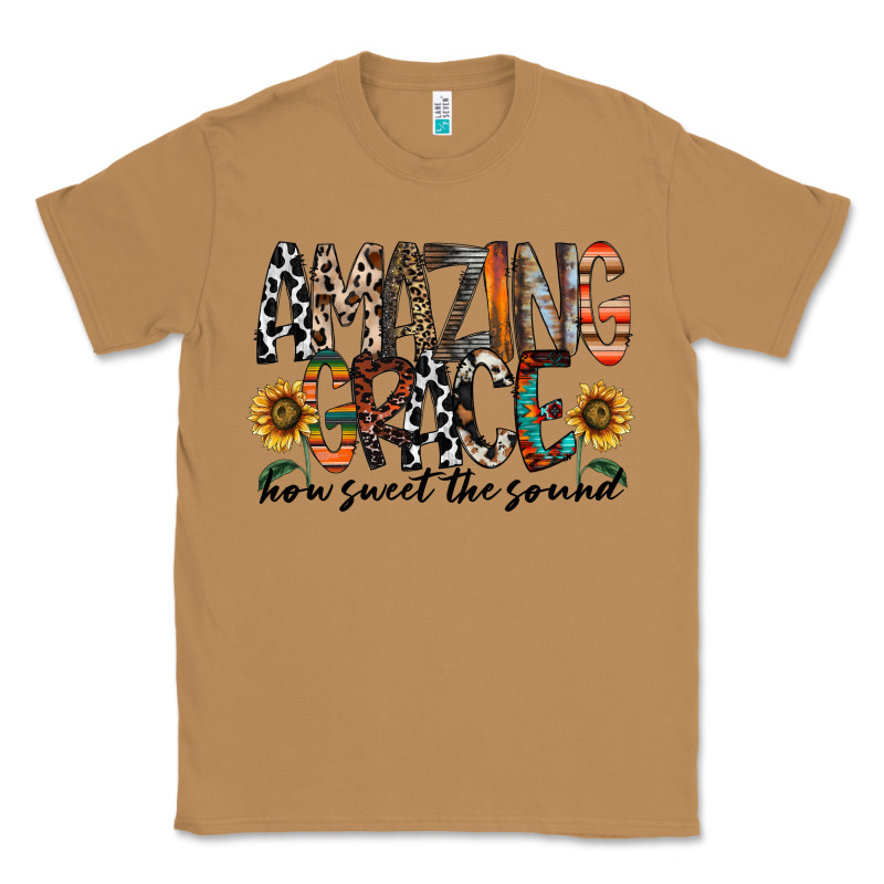 Amazing Grace How Sweet The Sound Classic Tee by RacoonDesign | Teevron