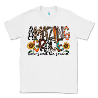 White amazing grace how sweet the sound Classic Tee - RacoonDesign