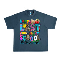 Midnight Navy happy last day of school Urban Heavy Tee - Zillion Design Studio