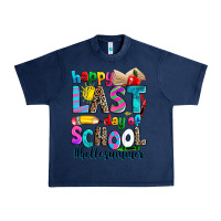 Navy happy last day of school Urban Heavy Tee - Zillion Design Studio