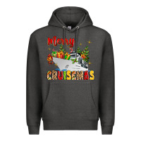 Charcoal Heather merry cruisemas Premium Hoodie - MaliasSmallBusiness
