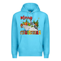 Ocean Blue merry cruisemas Premium Hoodie - MaliasSmallBusiness