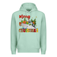 Seafoam merry cruisemas Premium Hoodie - MaliasSmallBusiness