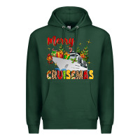 Sports Green merry cruisemas Premium Hoodie - MaliasSmallBusiness