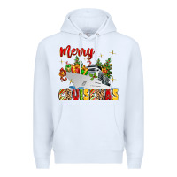 White merry cruisemas Premium Hoodie - MaliasSmallBusiness
