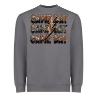 Storm game day game day football lightning bolt Heavyweight Sweatshirt - Zillion Design Studio