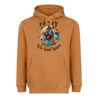 Meerkat just a girl who loves horses haflinger Heavyweight Hoodie - LillyAllenDesigns