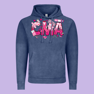 Breast Cancer Cma Certified Medical Assistant Vintage Hoodie Designed By Jahusdesignshop