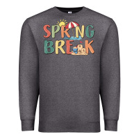 Charcoal Heather spring break Premium Sweatshirt - MaliasSmallBusiness