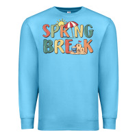 Ocean Blue spring break Premium Sweatshirt - MaliasSmallBusiness