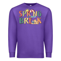 Purple spring break Premium Sweatshirt - MaliasSmallBusiness