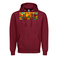 Burgundy cowgirls just wanna have fun mug 15 oz Zipper Hoodie - Artiststas
