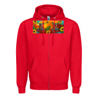 Red cowgirls just wanna have fun mug 15 oz Zipper Hoodie - Artiststas